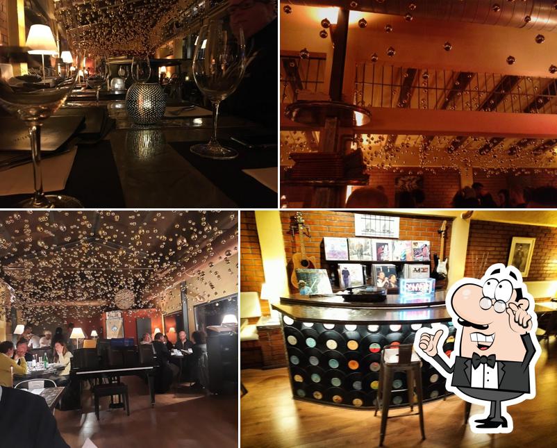 Gli interni di Bataclan Restaurant Pizza & Music