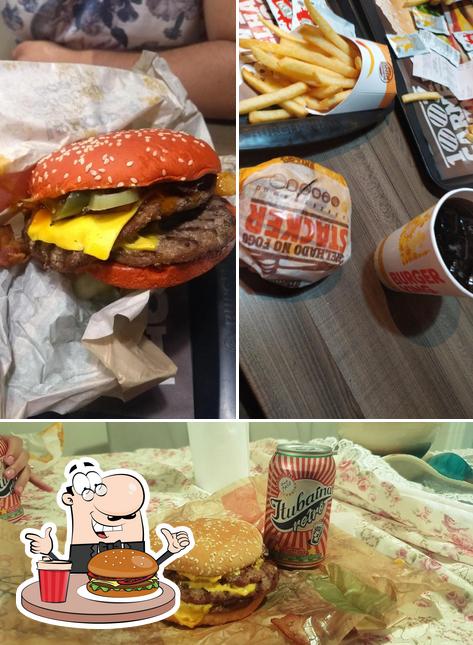 Experimente um hambúrguer no Burger King