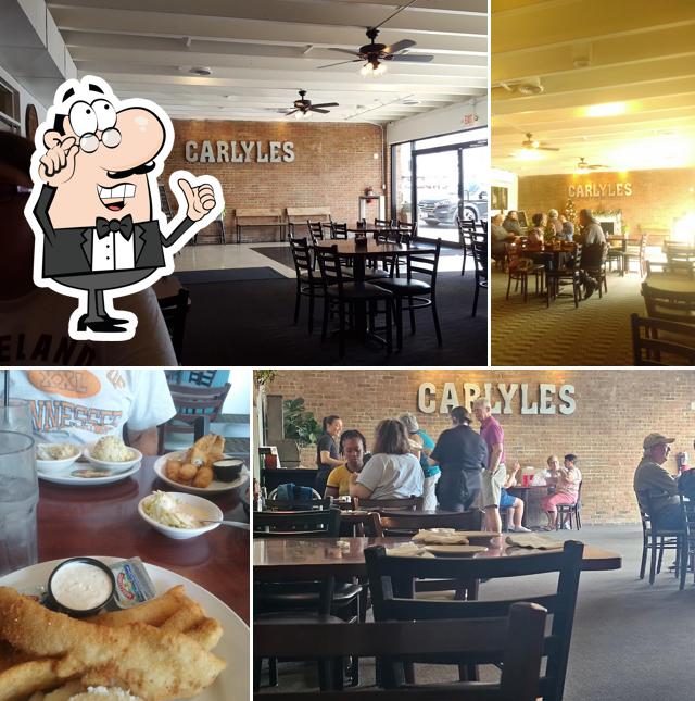 Carlyle's Restaurant in Marion Restaurant menu and reviews