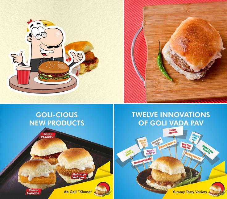 Goli Vada Pav’s burgers will cater to satisfy different tastes