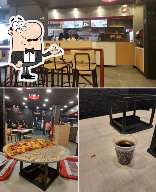 O interior do Pizza Hut Barão Geraldo