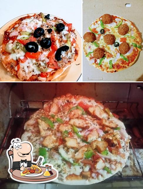 Pick pizza at CFC (Crispy Fried Chicken)