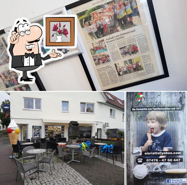 Découvrez l'intérieur de Eis Rialto Bisingen