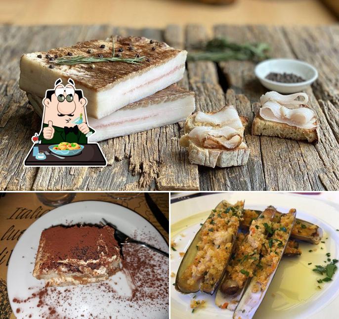 Cibo al Osteria Venerio