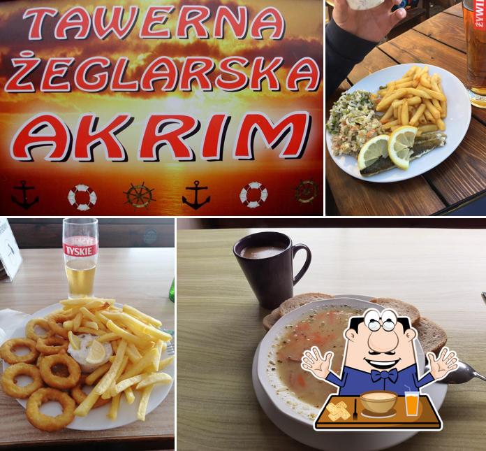 Еда в "Akrim"