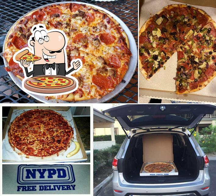 New York Pizza Delivery, 260 N Palm Canyon Dr in Palm Springs