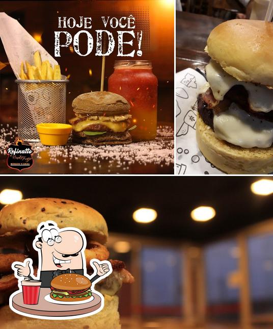 Os hambúrgueres do Refinatto Burger Sudoeste irão saciar diferentes gostos