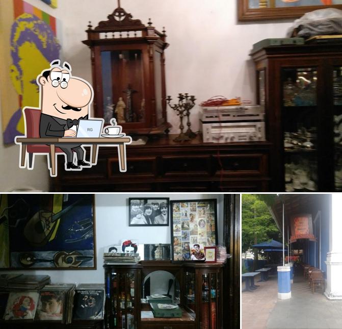 O interior do Fazendinha