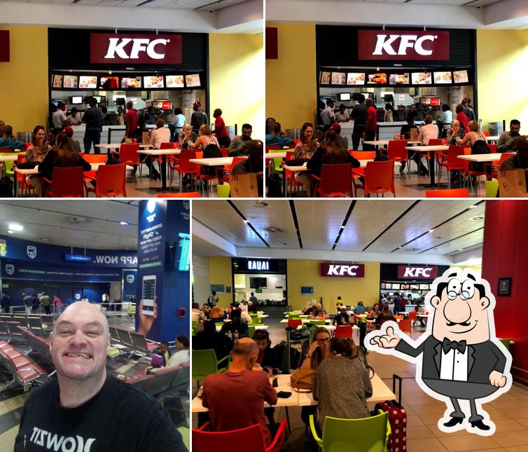 L'intérieur de KFC King Shaka Airport