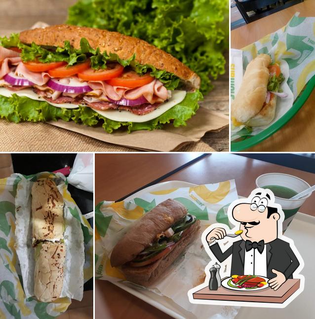 Comida em Subway