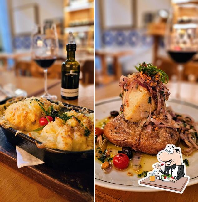Platos en Tasca da Mercearia