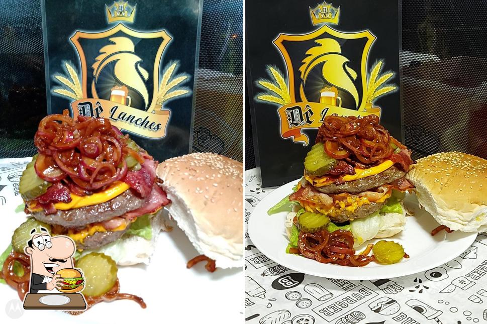 Os hambúrgueres do Dê Lanches Premium Vpj irão saciar uma variedade de gostos