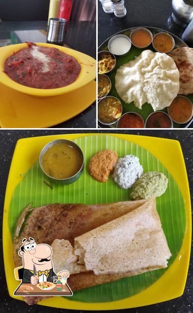 Food at Hot Dosai