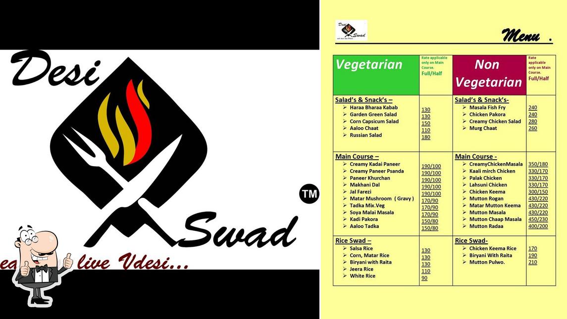 Desi Swad, New Delhi, D25/365, SSN Marg Restaurant reviews