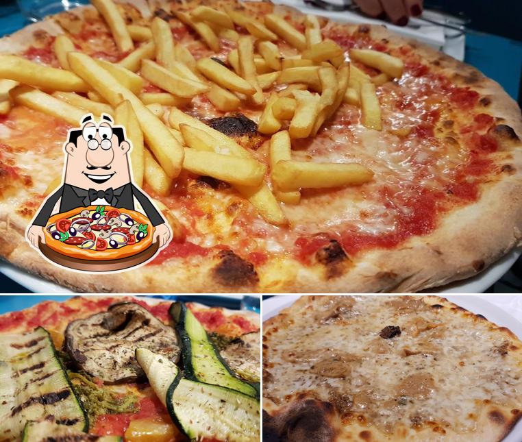 A Ristorante The Fifties, puoi assaggiare una bella pizza