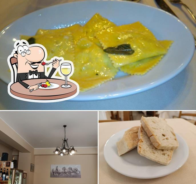 La foto della cibo e interni di Trattoria Pizzeria 127