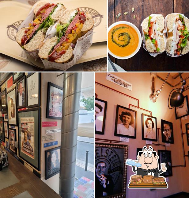 Mangez un sandwich à BAGELSTEIN • Bagels & Coffee shop
