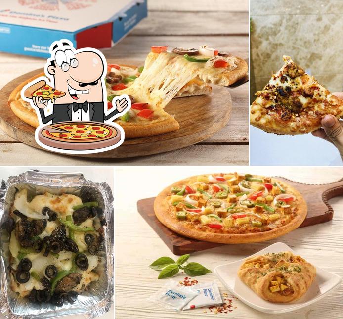 Order pizza at Domino's Pizza