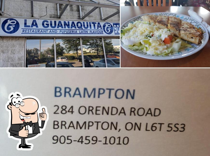 La Guanaquita in Brampton Restaurant menu and reviews