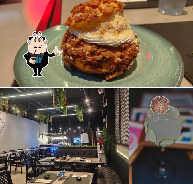 Desfrute de uma bebida no Go Sushi Bar