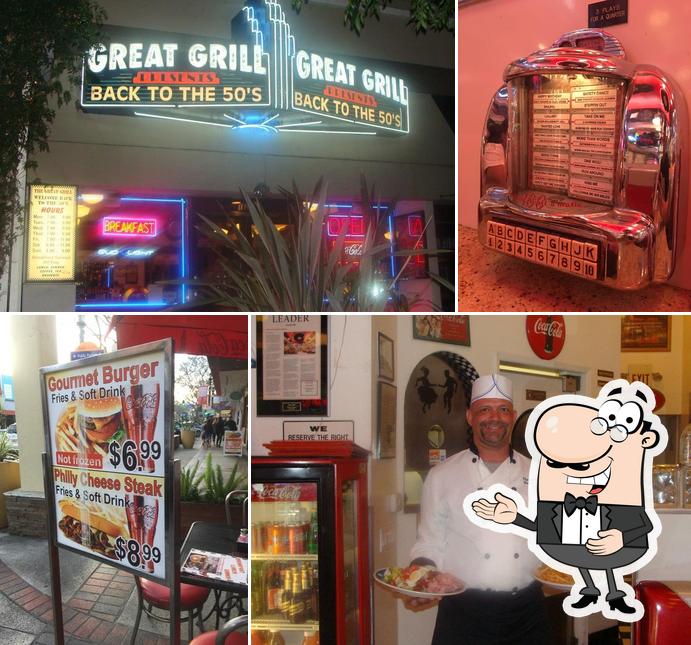 The Great Grill - Back to the 50's in Burbank - Restaurant menu and reviews