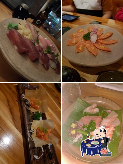 Sashimi em IKI Restaurante Japonês