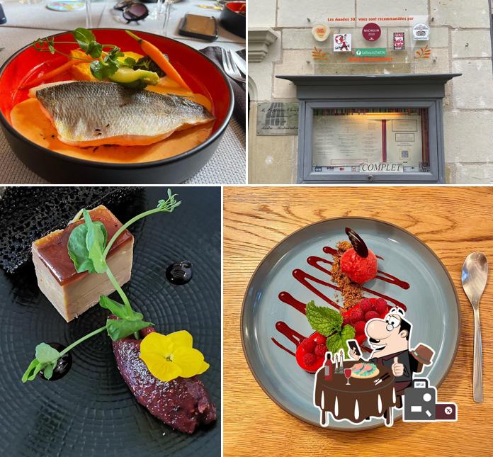 Restaurant Les Années 30 Chinon propose un menu pour les amateurs de poissons