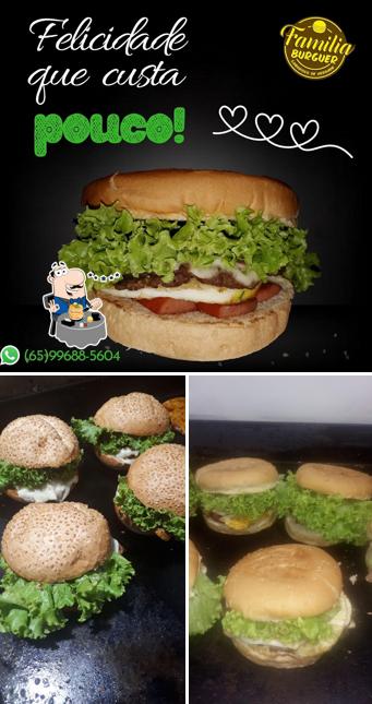 Platos en Mania Burger