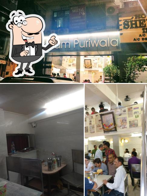 The interior of Pancham Puriwala