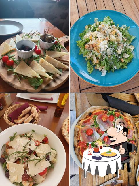 Piatto di formaggi al Pizzeria Peperoni
