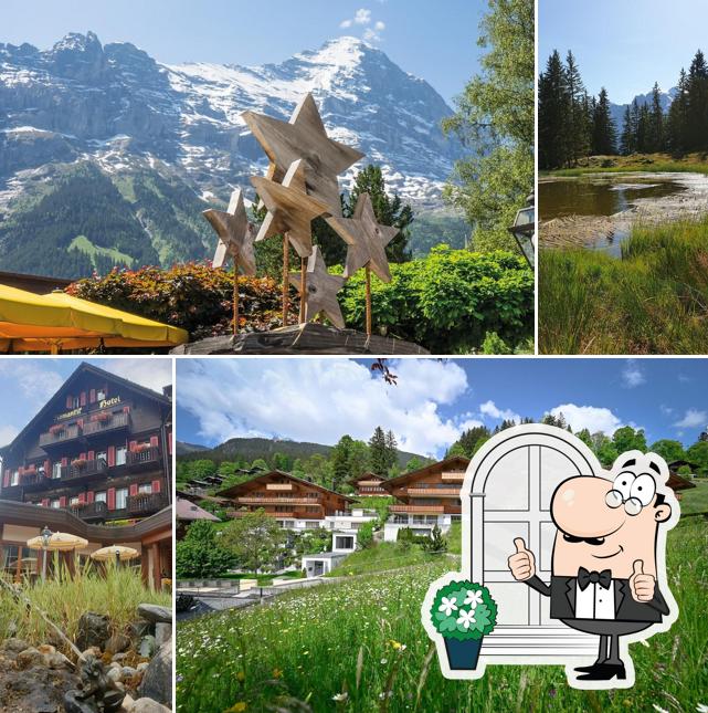 Gli esterni di Gourmet Restaurant Schmitte @ Romantik Hotel Schweizerhof