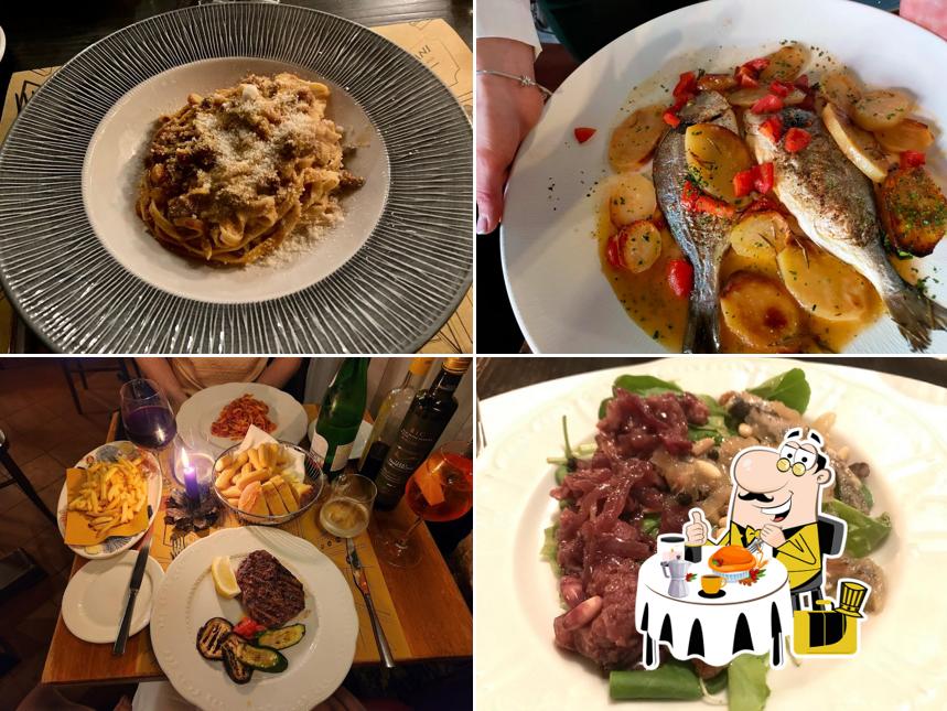 Platti al Ristorante ai Barbacani