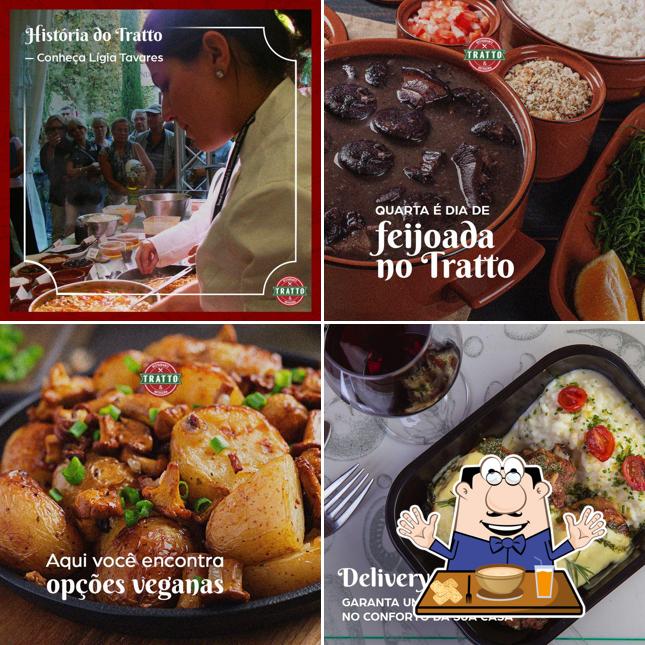 Platos en TRATTO Restaurante & Rotisseria
