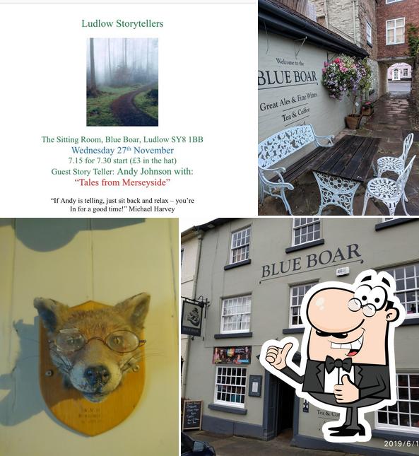 Blue Boar in Ludlow - Restaurant menu and reviews