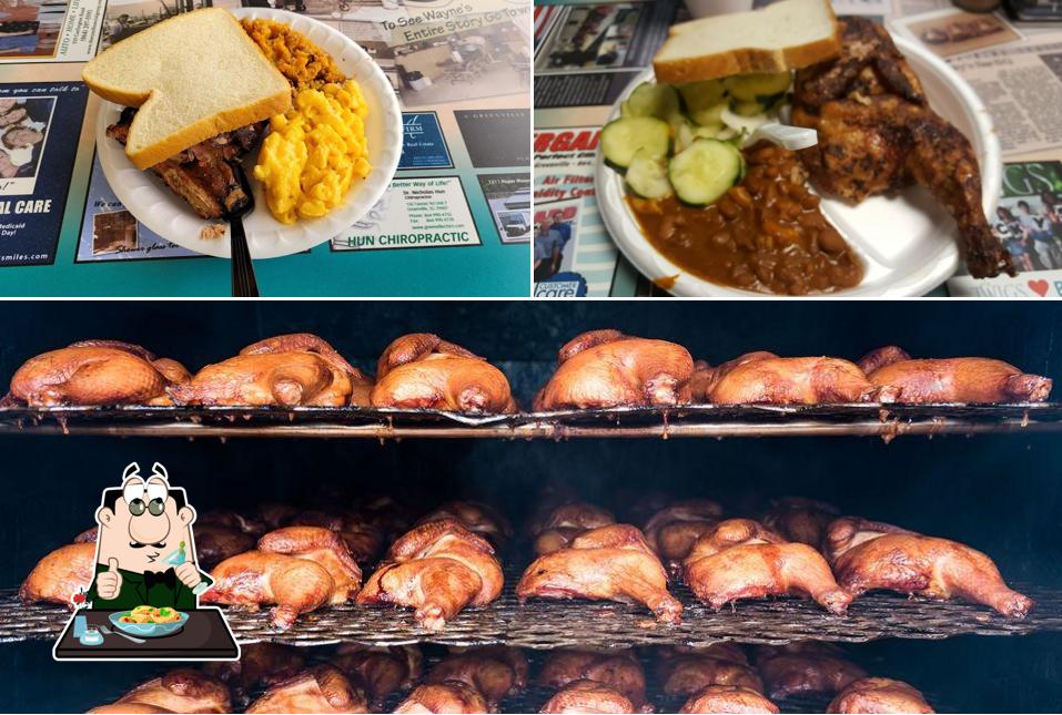 Bucky's BarBQ, 1700 Roper Mountain Rd in Greenville Restaurant menu