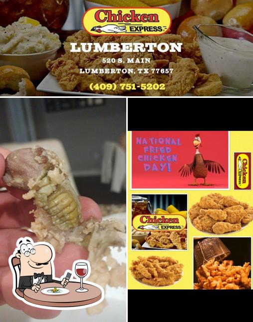Chicken Express, 520 S Main St in Lumberton Restaurant menu and reviews