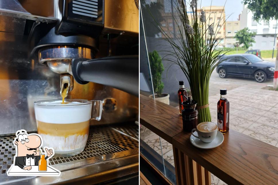 Café Dahab offre une variété de boissons