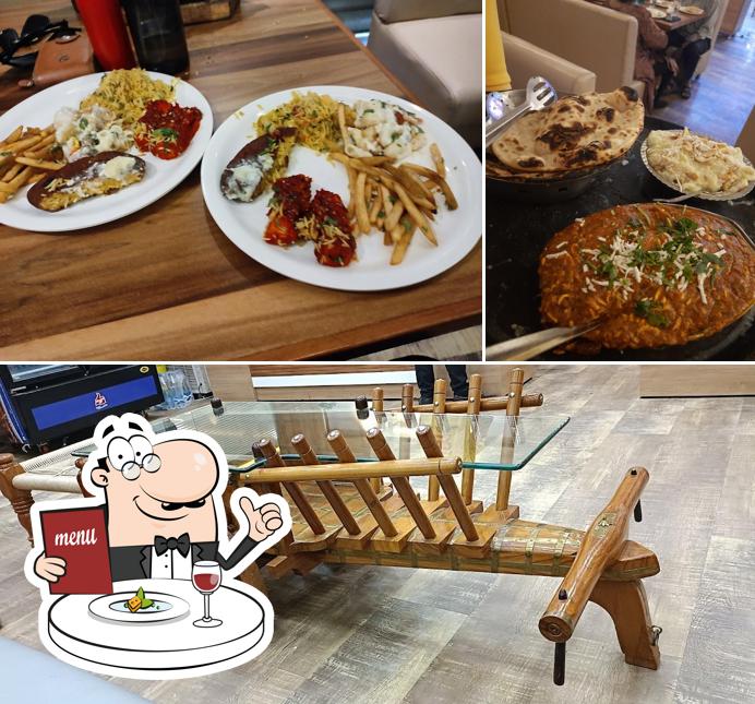This is the image displaying food and interior at GirnaR RestauranT