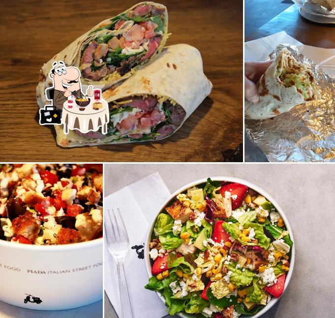 Piada Italian Street Food, 6335 Perimeter Dr in Dublin Restaurant menu and reviews