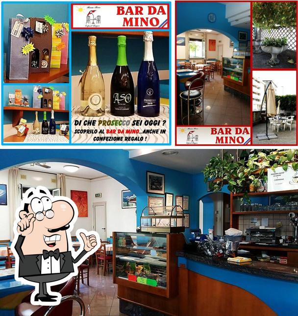 Voici la photo affichant la intérieur et boisson sur BAR DA MINO