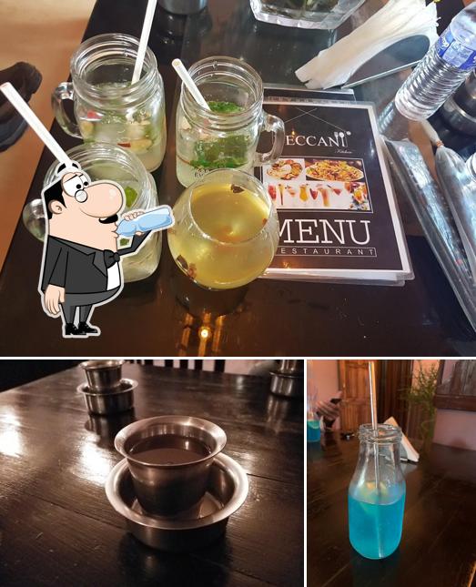 Pick a drink from the menu
