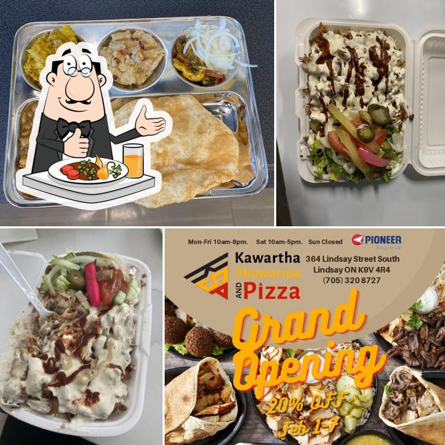 Еда в "Kawartha Shawarma and Pizza"