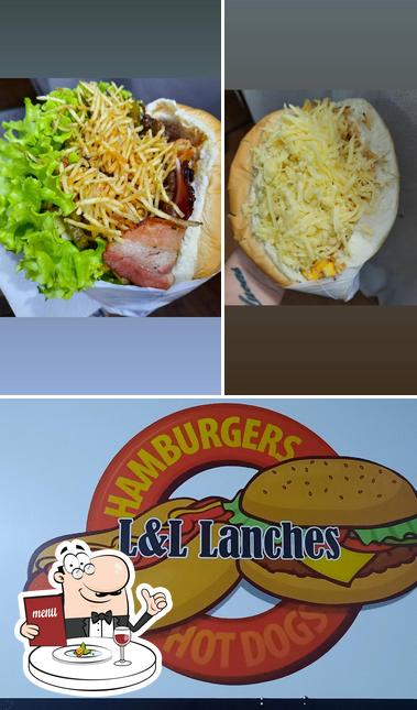 Comida em L & L Lanches