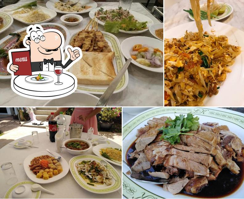 Food at Leng Kee Restaurant