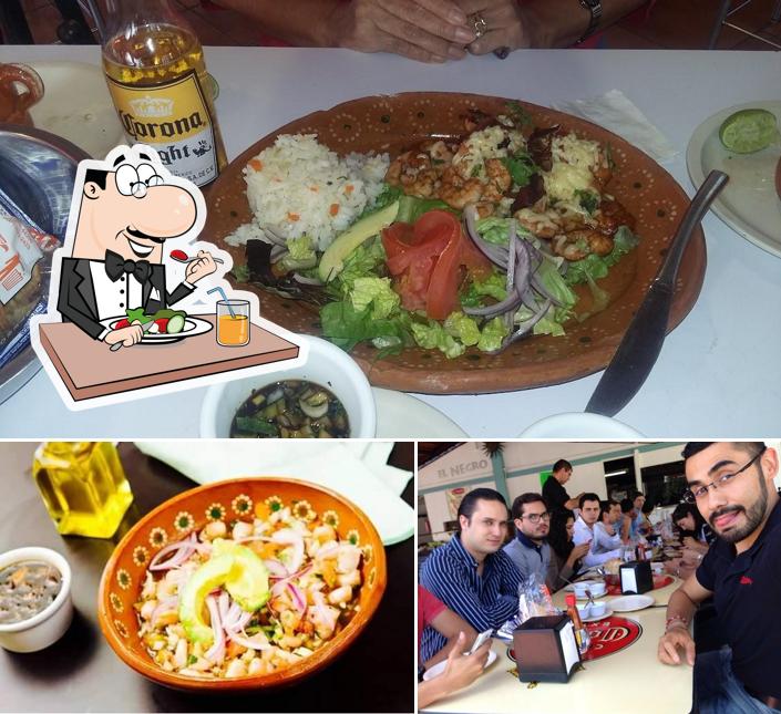 Las fotos de comida y barra de bar en Mariscos El Negro Providencia y Arcos