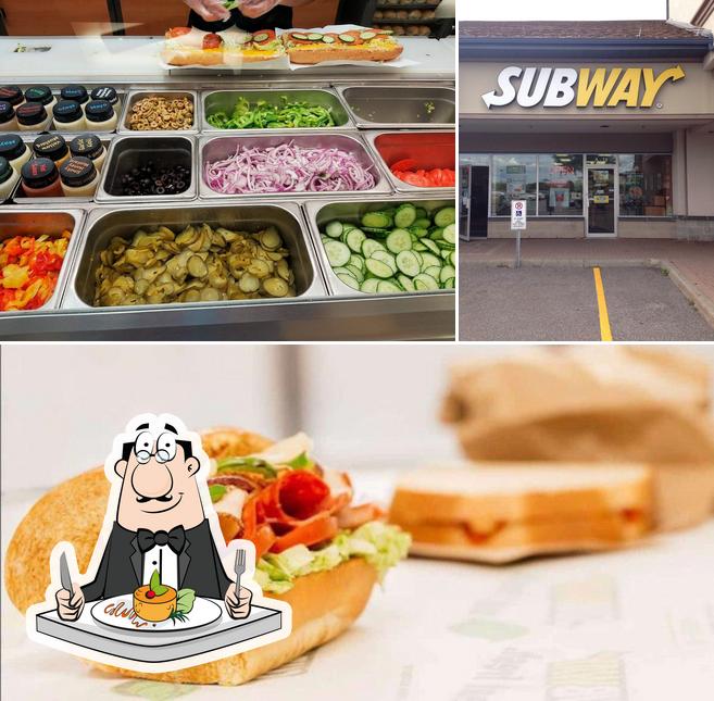 Nourriture à Subway