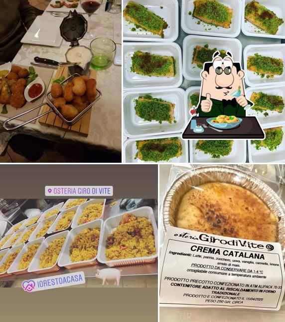 Platti al Osteria Giro Di Vite
