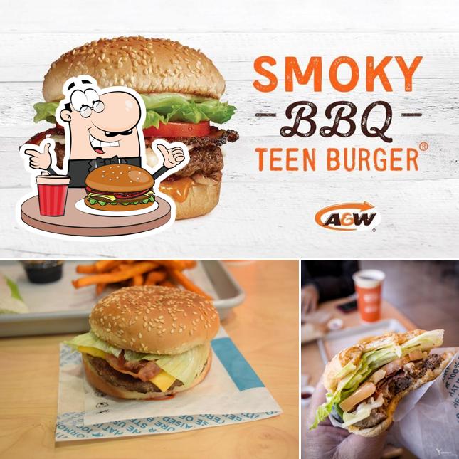 Faites-vous plaisir avec un hamburger à A&W Canada