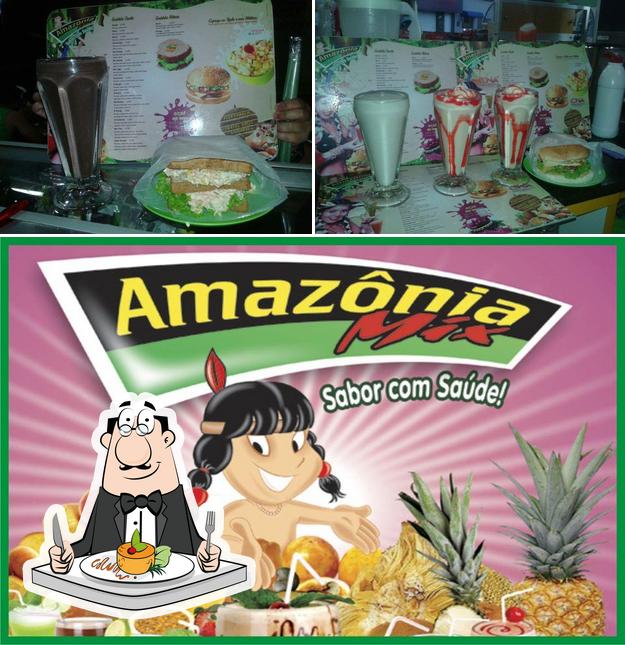 A imagem do Amazônia Mix’s comida e bebida