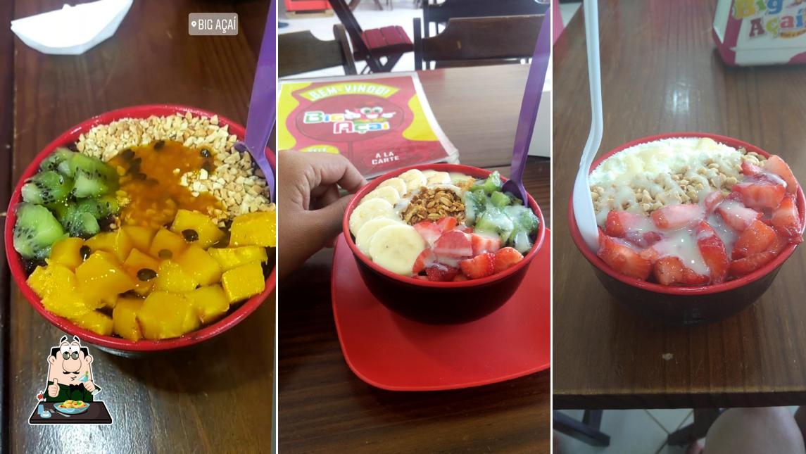Comida em Big Açaí